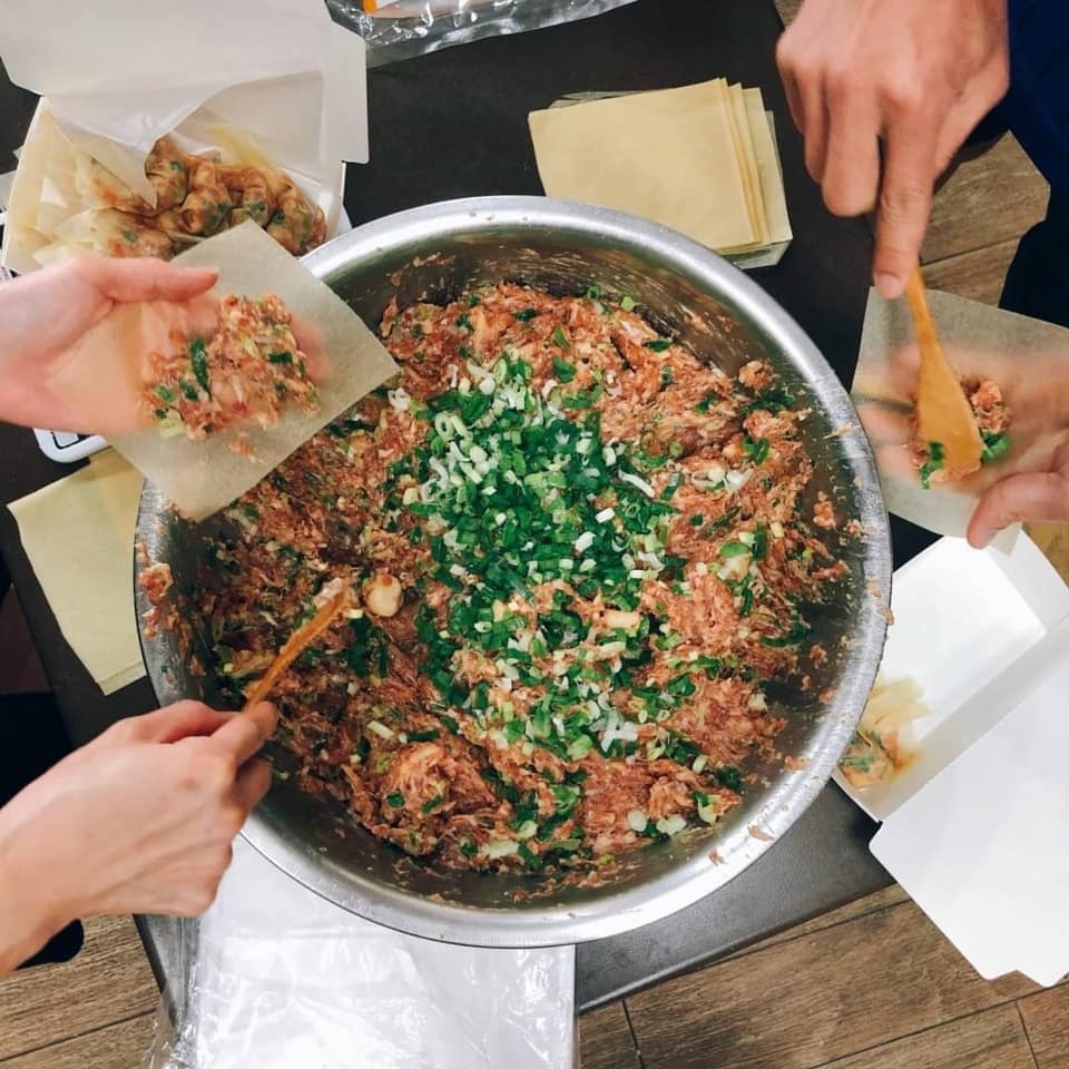 老豫仔餃子館-千張三星蔥雲吞(20顆/盒)-細節圖3