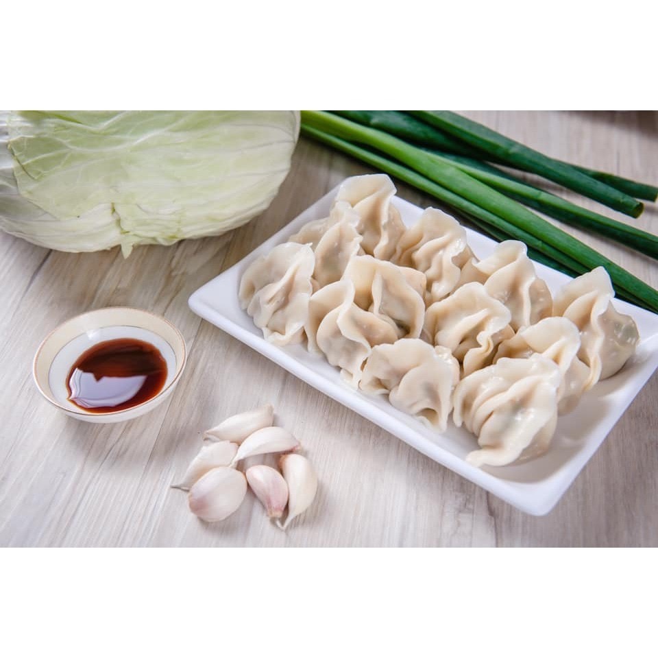 老豫仔餃子館-高麗菜鮮肉水餃(30顆、50顆/袋)-細節圖7