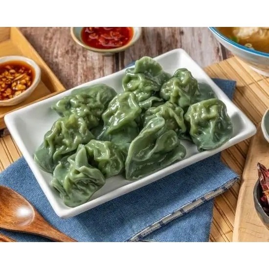 老豫仔餃子館-翡翠鮮蝦水餃(30顆、50顆/袋)-細節圖6