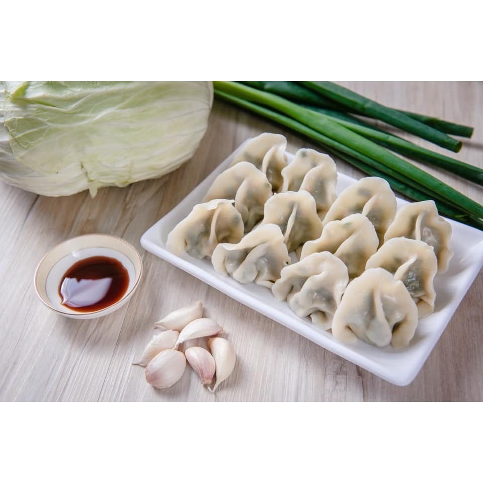 老豫仔餃子館-韭菜鮮肉水餃(30顆、50顆/袋)-細節圖2