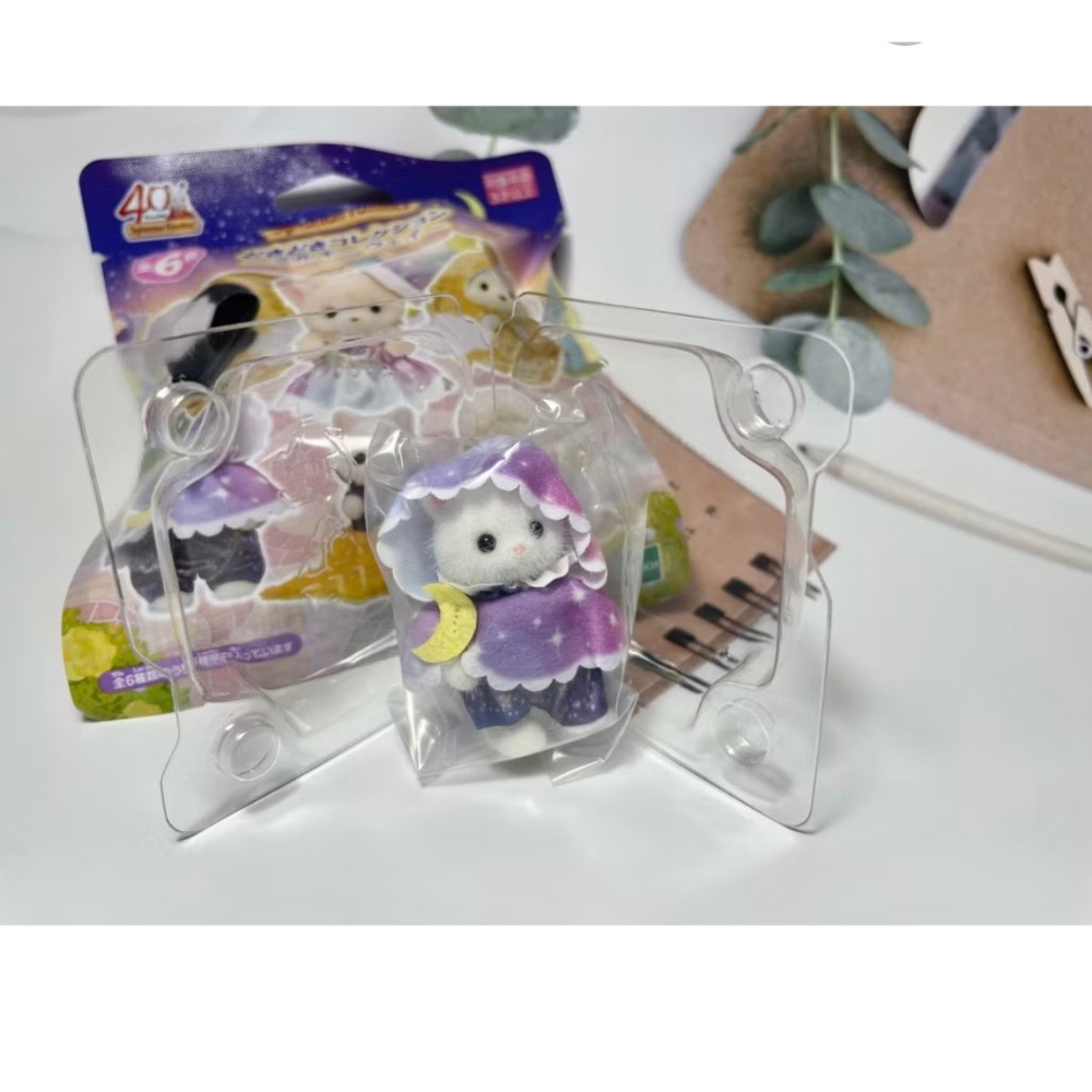 專屬賣場*五寶村* 森林家族 銀河系裂 波斯貓寶寶+耳廓狐寶寶+一番賞 熊貓寶寶-細節圖3