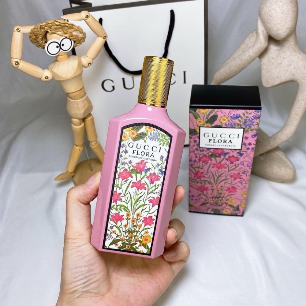 GUCCI古馳2021新品綺夢梔子花限量女士香水Flora 持久濃香100ml-細節圖2