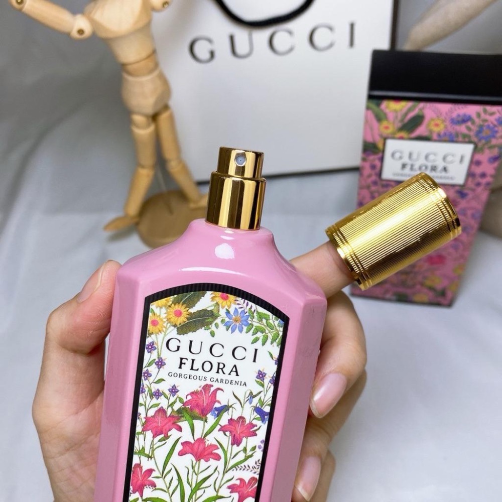 GUCCI古馳2021新品綺夢梔子花限量女士香水Flora 持久濃香100ml-細節圖5