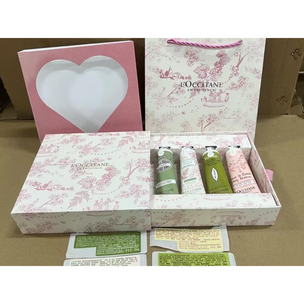 歐舒丹護手霜四件套（專櫃版）-細節圖2