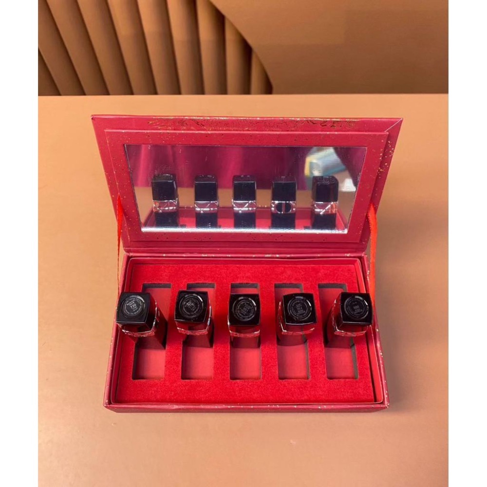 新春迪奧口紅小樣五件套龍年套盒-細節圖6