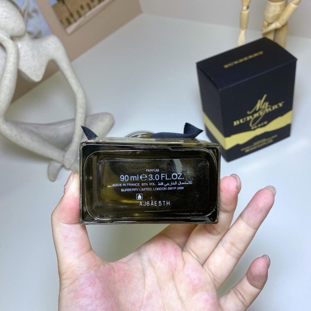 巴寶莉我的博柏利黑色版濃香水EDP Burberry My 90ml-細節圖3