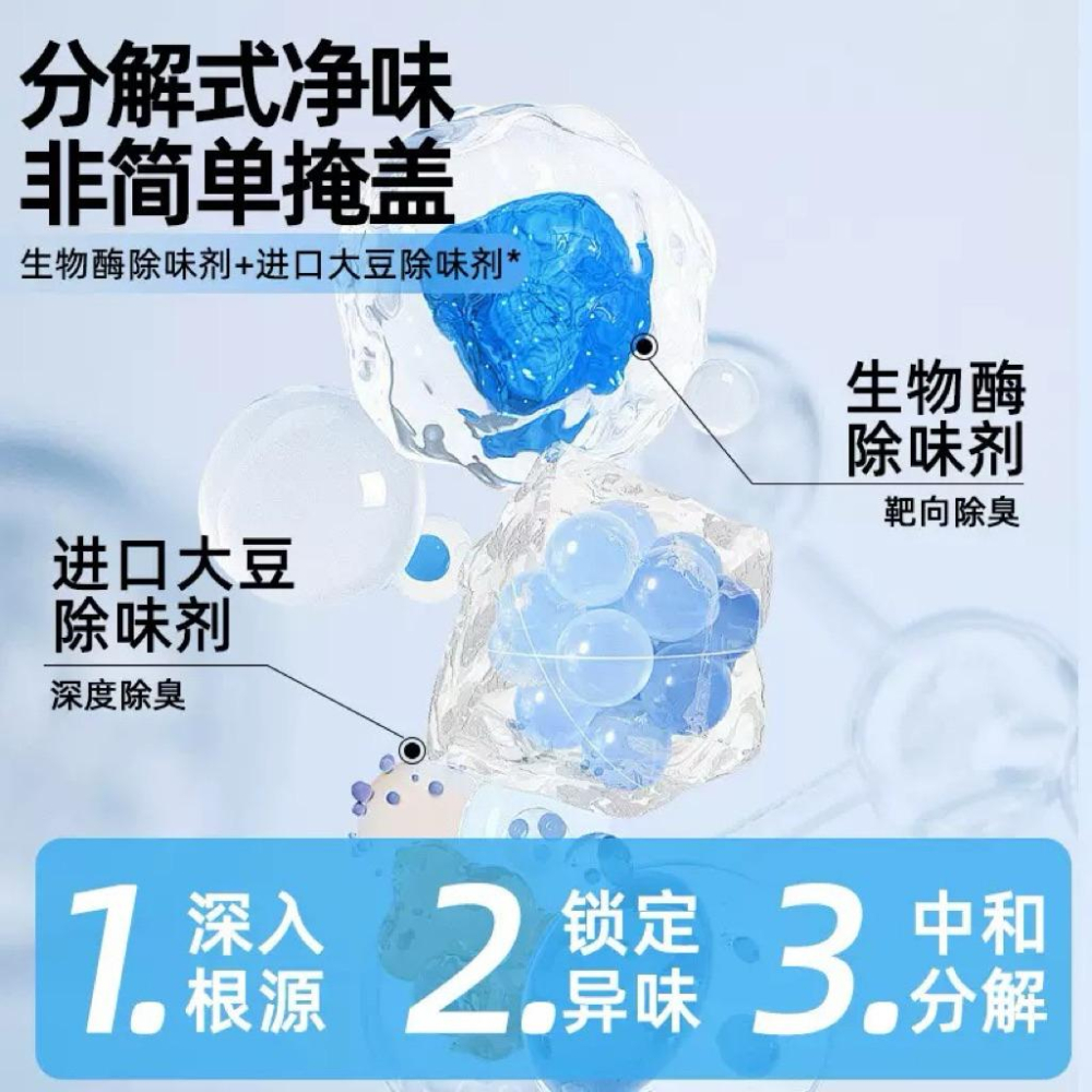 UYIKU 馬桶一滴臭臭淨廁所除臭神器去異味除垢清香型空氣清新劑20ml*2瓶-細節圖2