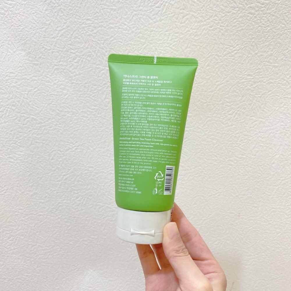 新版悅詩風吟綠茶洗面奶150ml-細節圖2