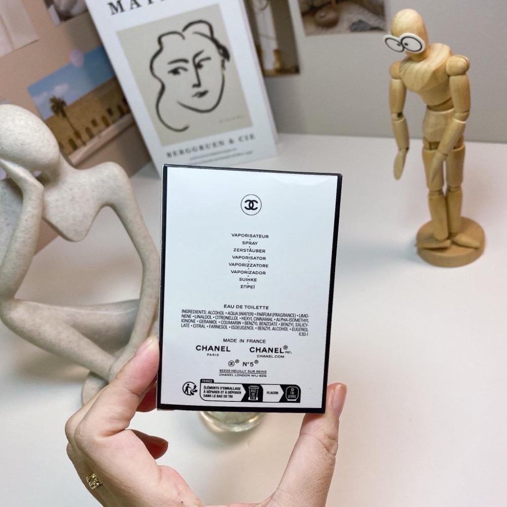 香奈兒 鵝蛋香水/5號之水限定珍藏版50ml-細節圖7