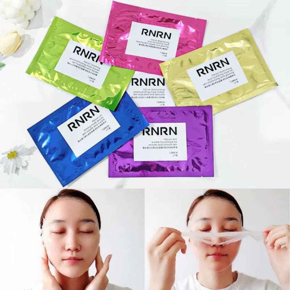 泰國RNRN童顏蠶絲蛋白面膜25g*3片-細節圖4