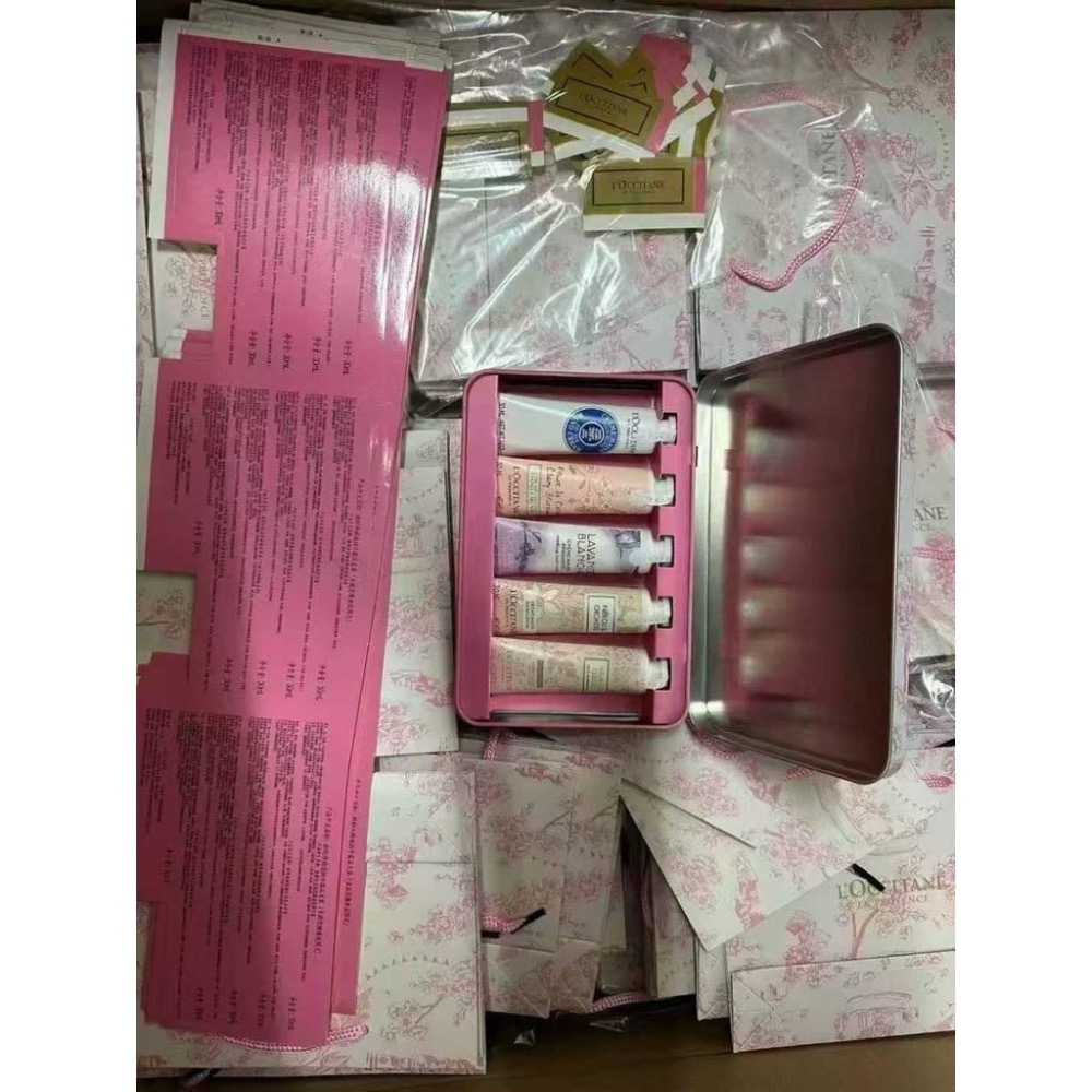 2025歐舒丹護手霜鐵盒櫻花五件套-細節圖5