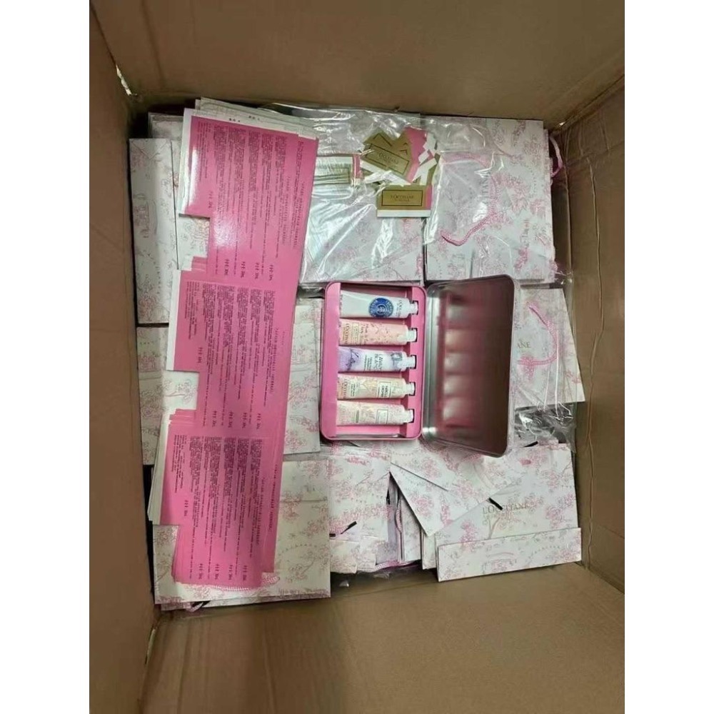 2025歐舒丹護手霜鐵盒櫻花五件套-細節圖4