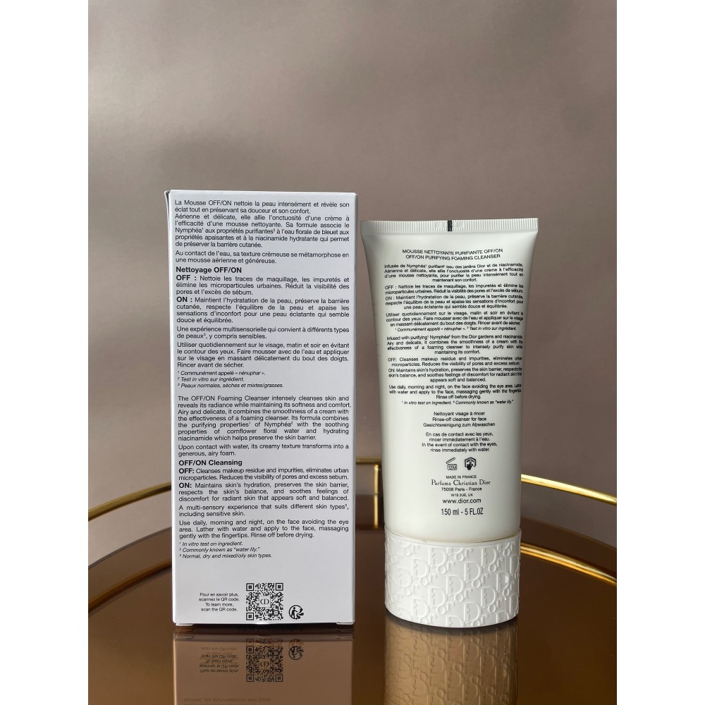 新版Dior迪奧睡蓮洗面奶150ml-細節圖2