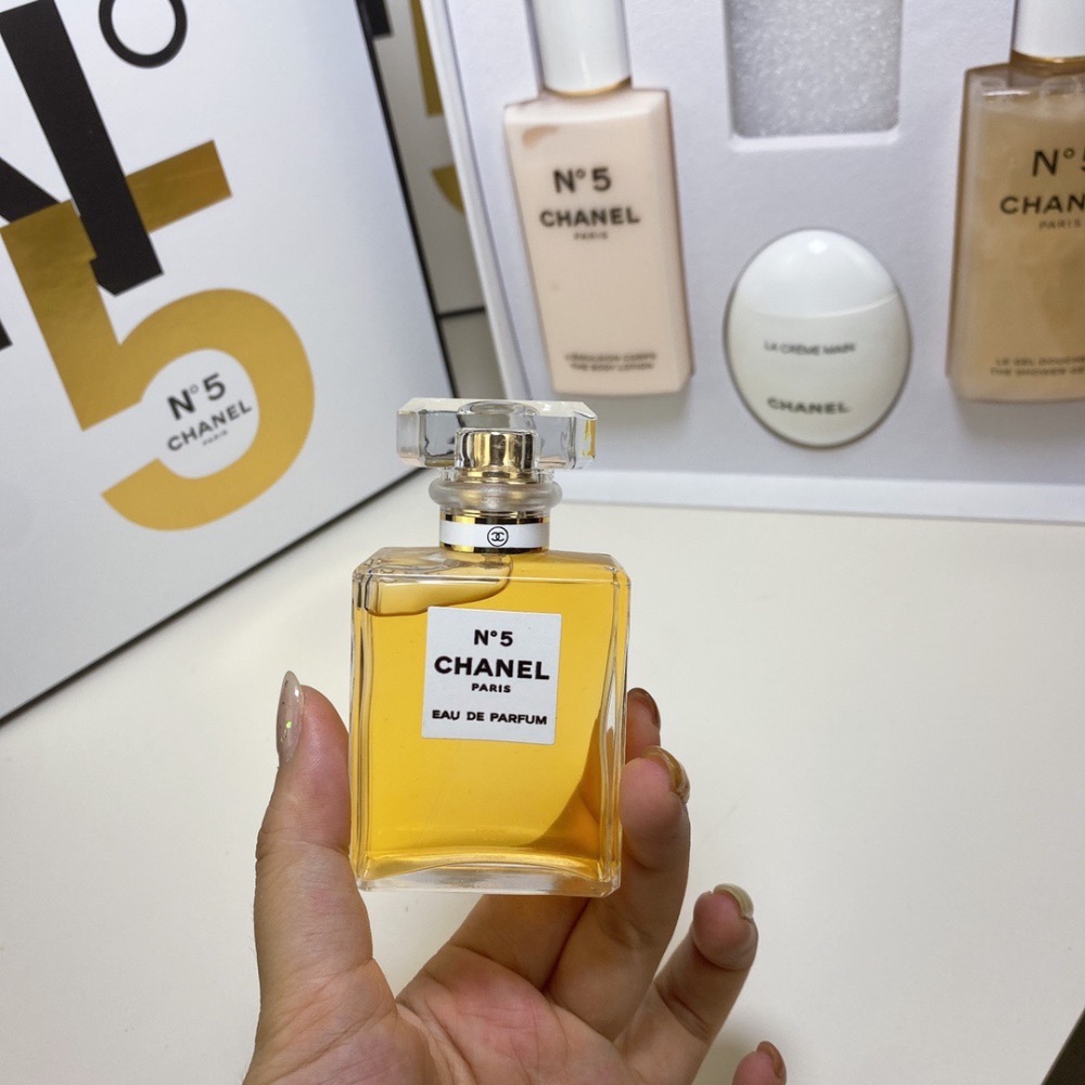 香奈兒黃5號全身香氛四件套裝組-細節圖3