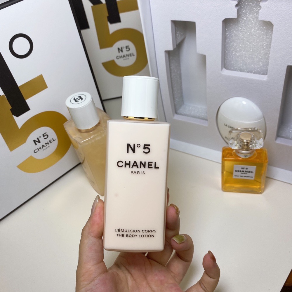 香奈兒黃5號全身香氛四件套裝組-細節圖7