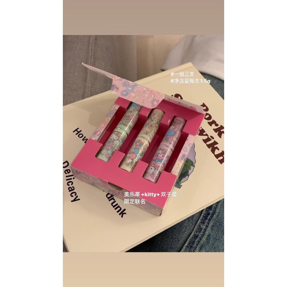 DHC凱蒂貓唇膏三件套-細節圖2