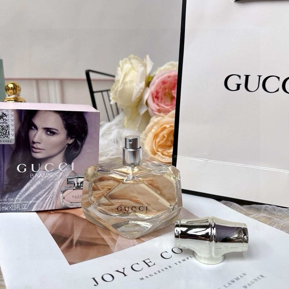 gucci竹韻女士香水75ML-細節圖4