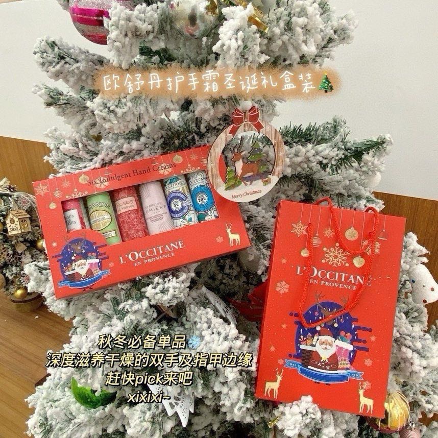歐舒丹護手霜聖誕禮盒 配禮袋 精選套裝-細節圖5