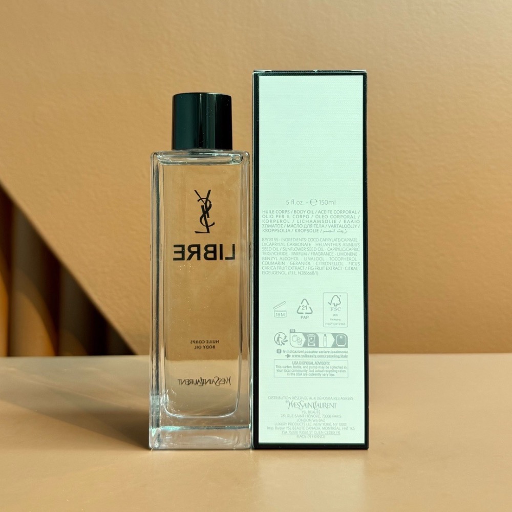 專櫃旗艦店款 聖羅蘭自由之水身體油-細節圖3