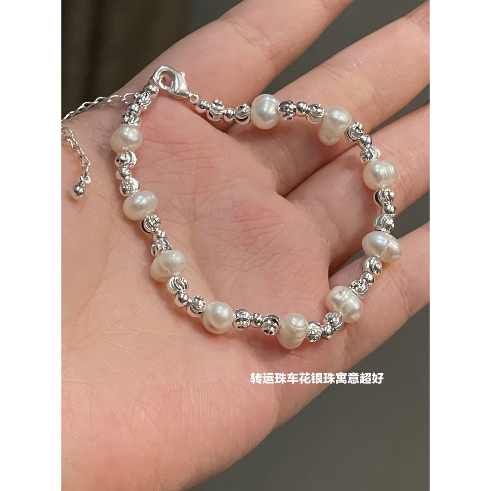 潘家巴洛克珍珠車花手鍊 配包裝-細節圖6