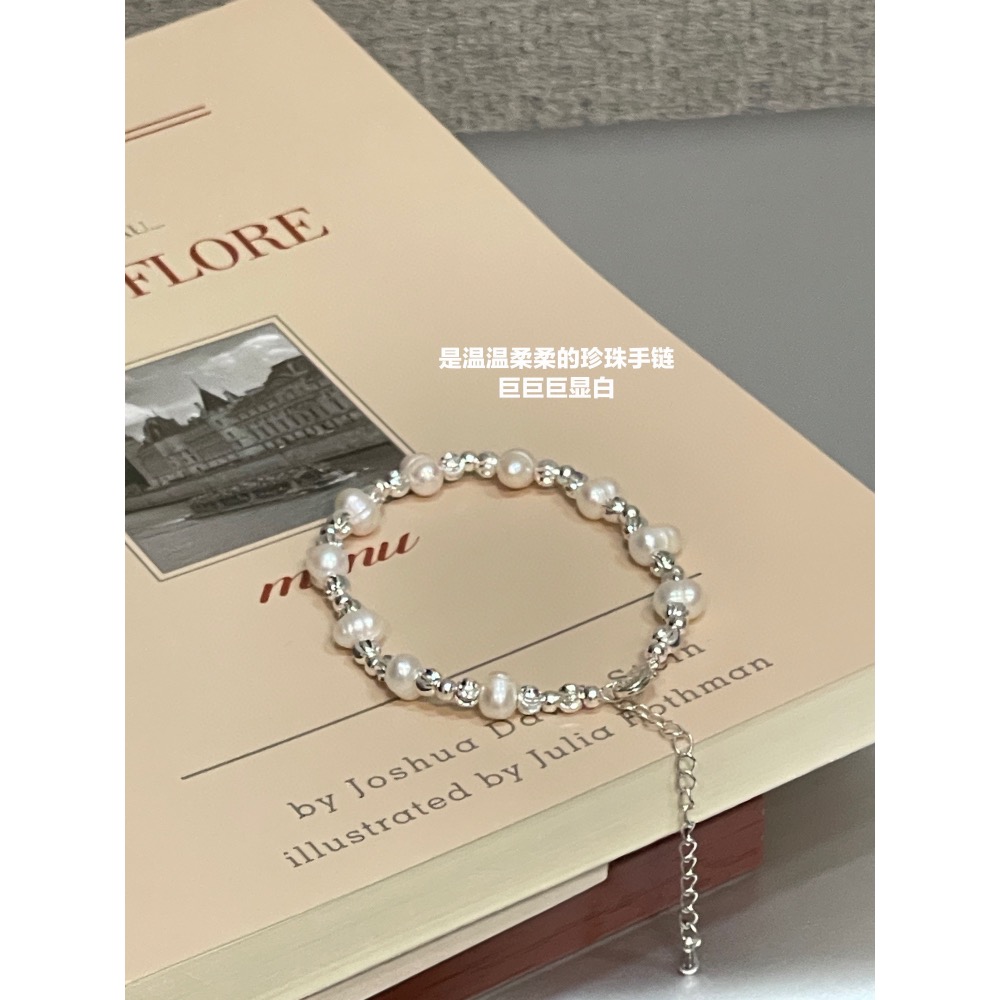潘家巴洛克珍珠車花手鍊 配包裝-細節圖8