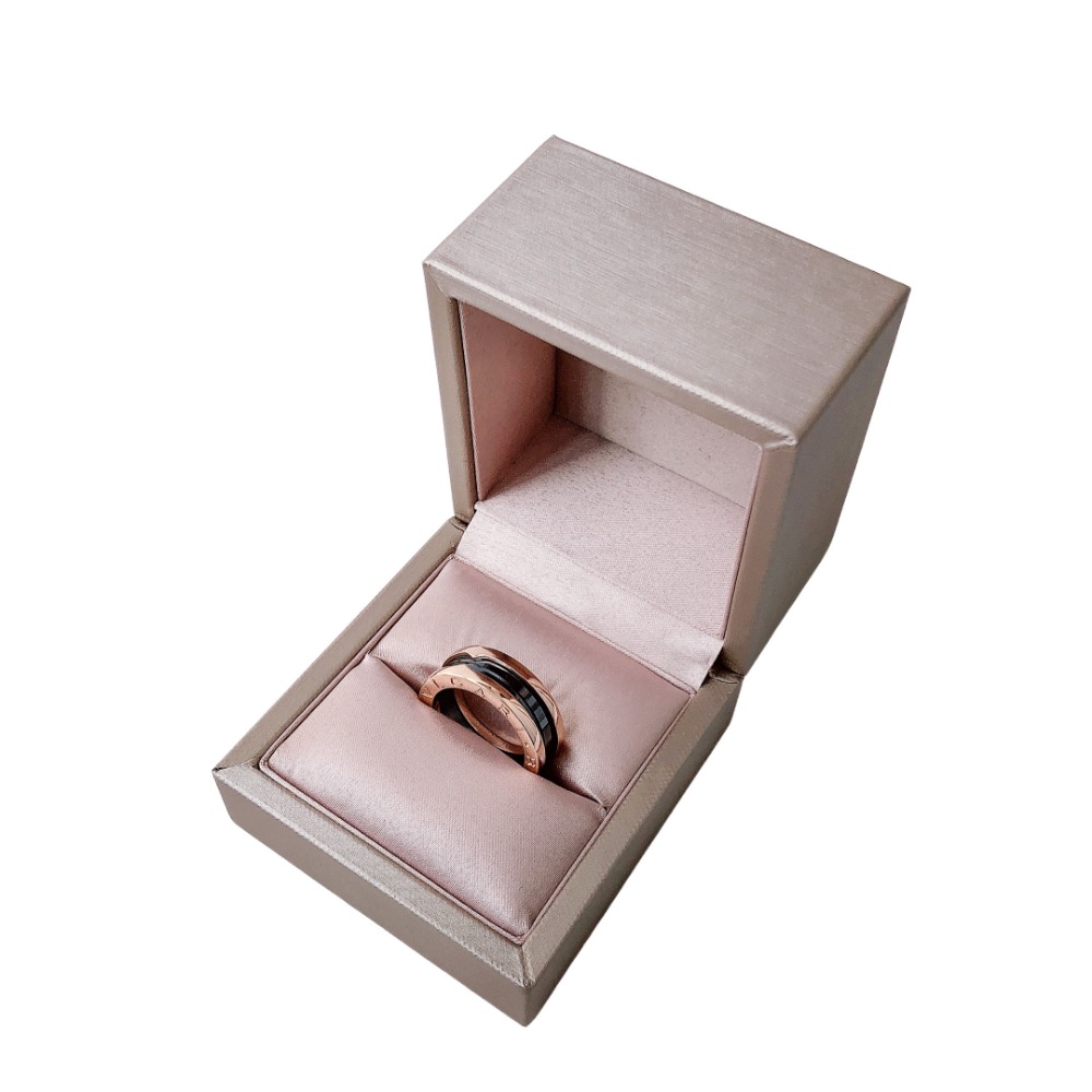 專櫃包裝BVLGAR 寶格麗慈善小紅人陶瓷戒指（精工版）-細節圖4