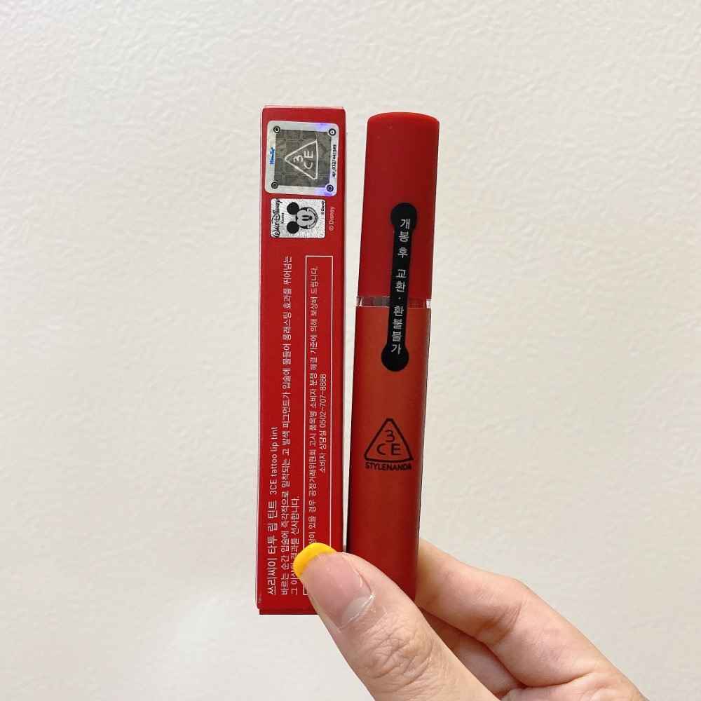 3ce迪士尼米奇聯名唇釉2色各一-細節圖2