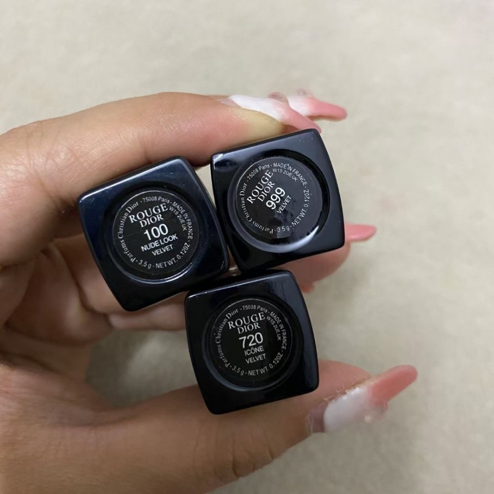 「免稅店福利款」迪奧2022花卉雕花口紅-細節圖7