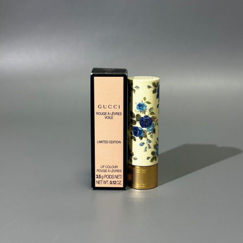 Gucci 2022古馳藍碎花口紅