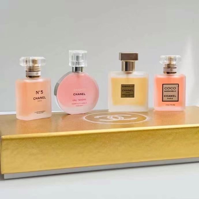 香奈兒全磨砂香水中樣25ml四件套-細節圖4