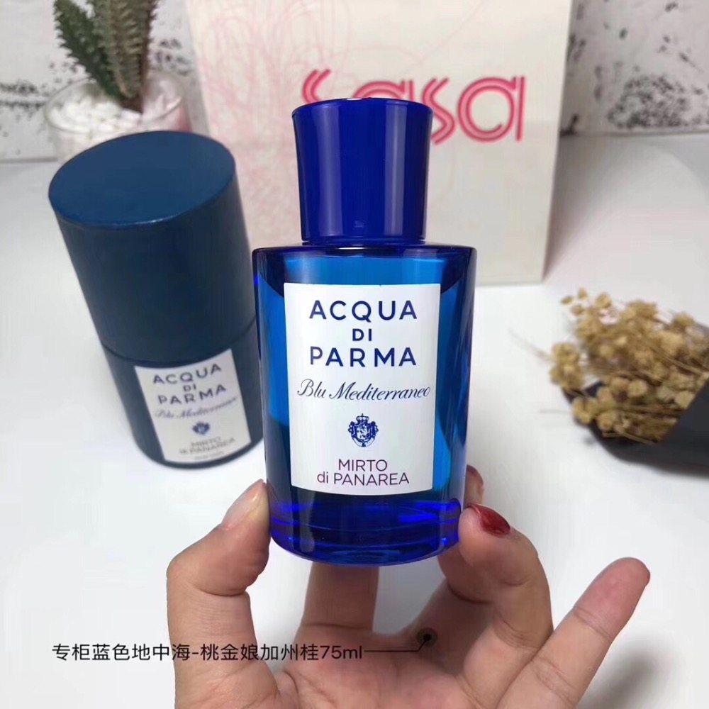 專櫃Acqua Di Parma 帕爾瑪之水藍色地中海加州桂桃金娘淡香水75ml-細節圖2