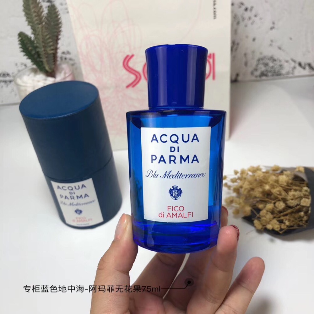 專櫃ACQUA DI PARMA帕爾馬之水藍色地中海阿瑪菲無花果Fico Di Amalfi 75ml-細節圖2