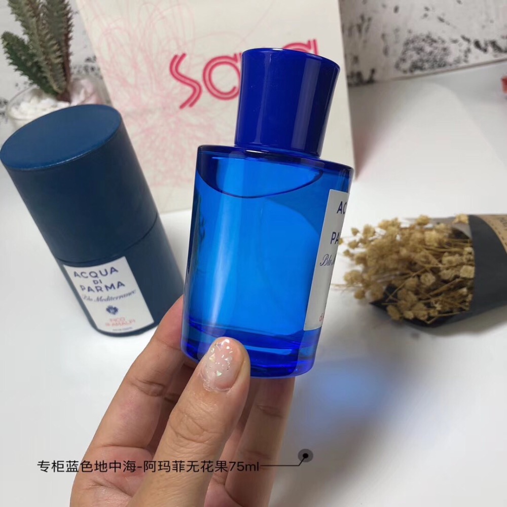 專櫃ACQUA DI PARMA帕爾馬之水藍色地中海阿瑪菲無花果Fico Di Amalfi 75ml-細節圖3
