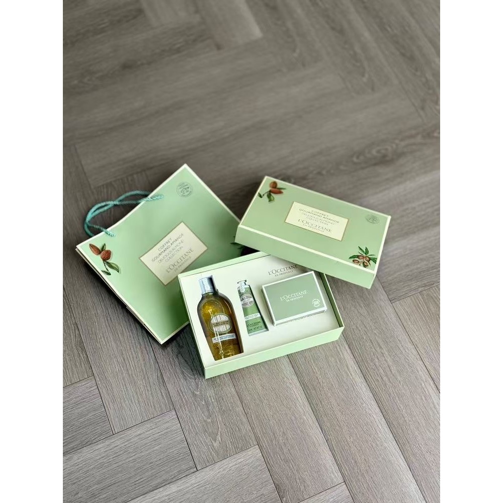 歐舒丹甜扁桃(限量款)三件套很難得的貨-細節圖3