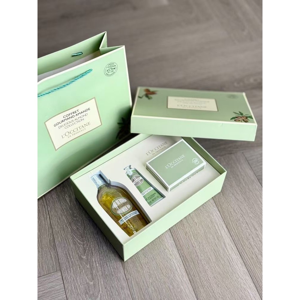 歐舒丹甜扁桃(限量款)三件套很難得的貨-細節圖9