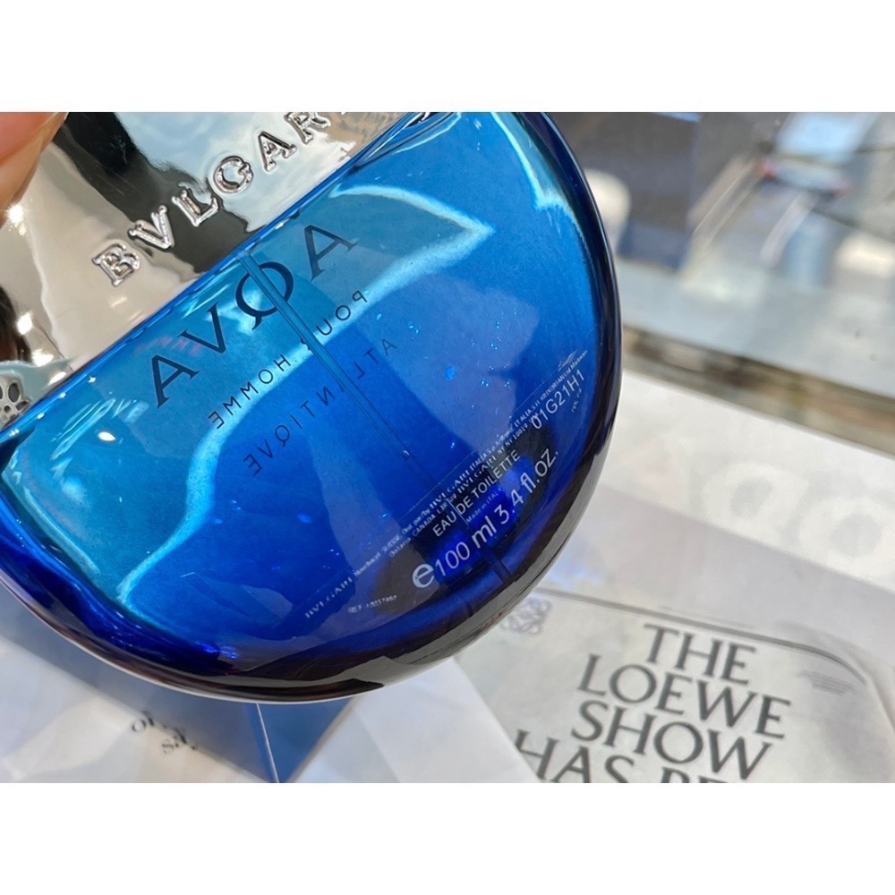 💥bvlgari寶格麗aqua水能量atlantiqve大西洋海馬濱藍男士香水100ml-細節圖3