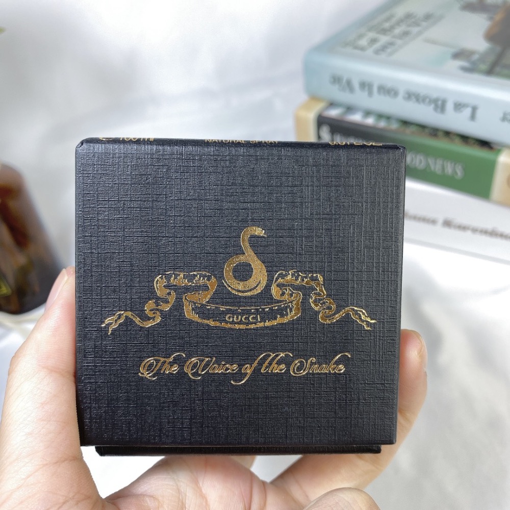 Gucci 古馳陶瓷煉金術士花園黑瓶蛇之響 “The Voice of the Snake蛇之謎”香水100ml-細節圖8