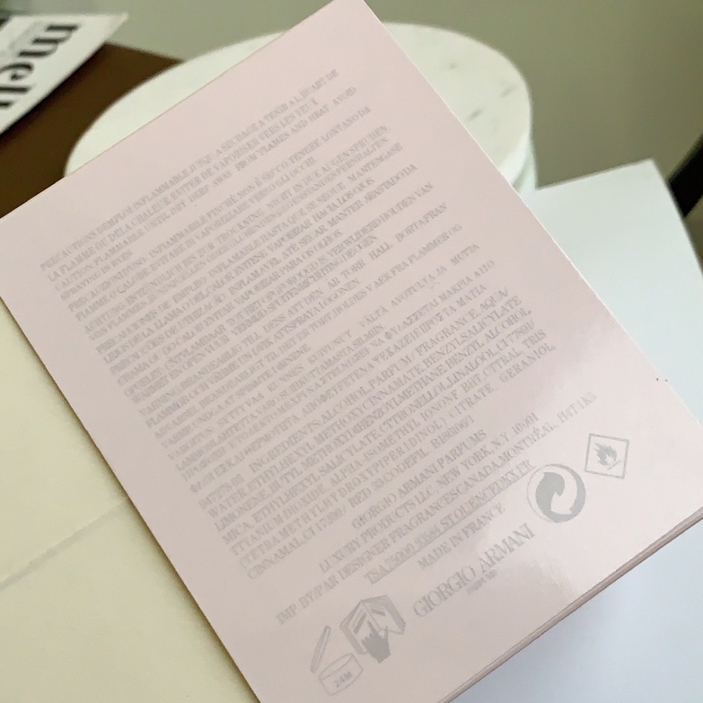 Armani Prive蘇州牡丹粉流沙香水-細節圖8