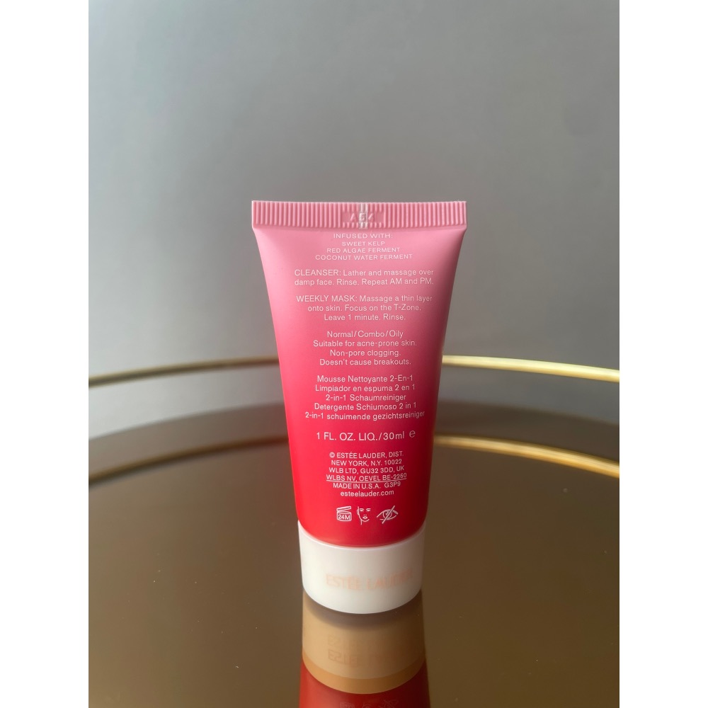 雅詩蘭黛新版紅石榴洗面奶小樣30ml-細節圖2