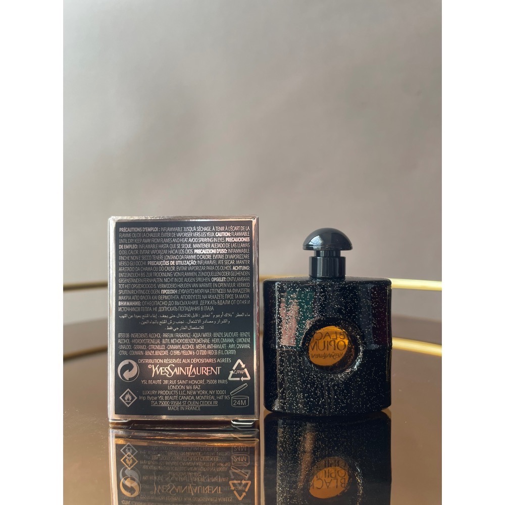 YSL聖羅蘭黑鴉片香水小樣7.5ml-細節圖2