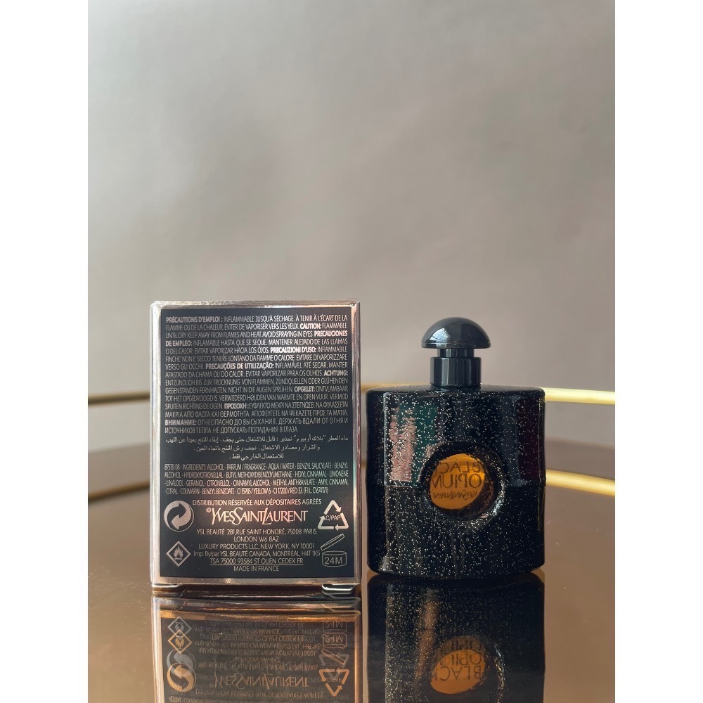 YSL聖羅蘭黑鴉片香水小樣7.5ml *2-細節圖2