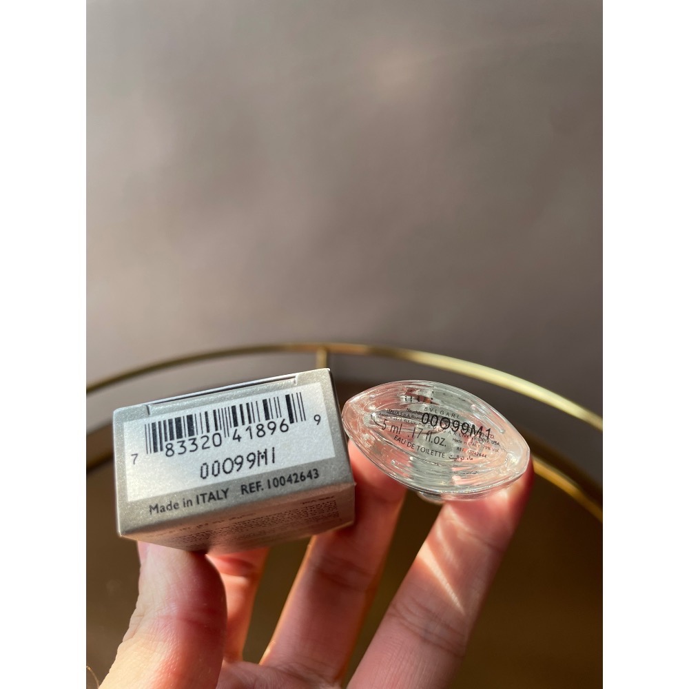 寶格麗大吉嶺茶原版香水小樣5ml-細節圖3