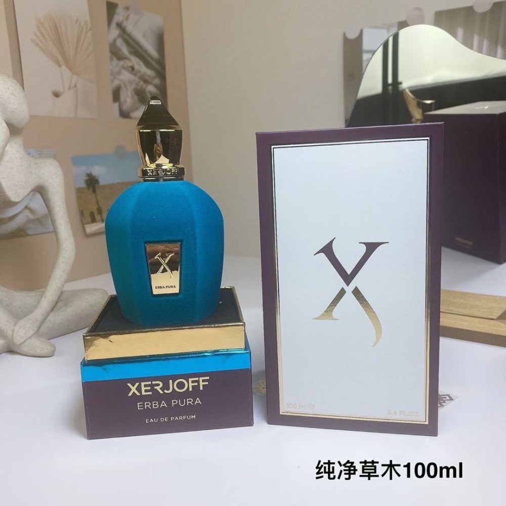 希爵夫V藍色系列-純淨草木100ml  Xerjoff Erba Pura,2019-細節圖2