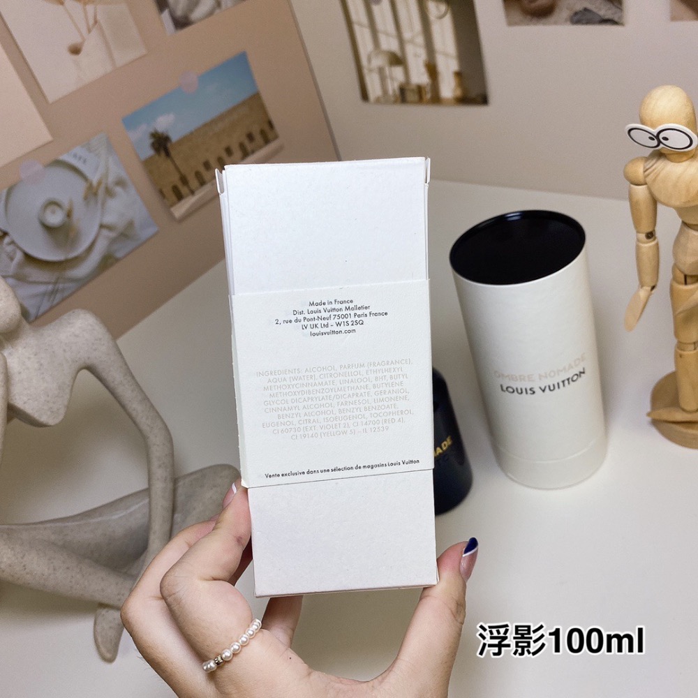 路易威登浮影/孤影/流浪幽靈100ml  Louis Vuitton Ombre Nomade, 2018-細節圖8
