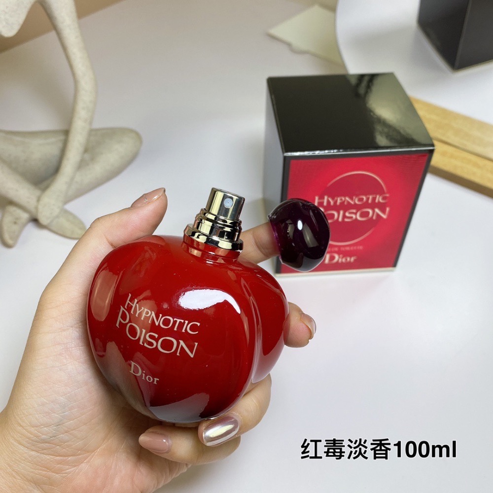 迪奧蠱媚奇葩/紅毒淡香水100ml  Dior Hypnotic Poison,1998-細節圖4