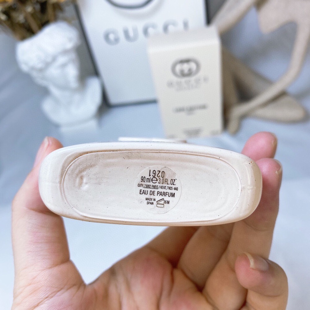 古馳21年情侶白色罪愛成謎女士90ml-細節圖3