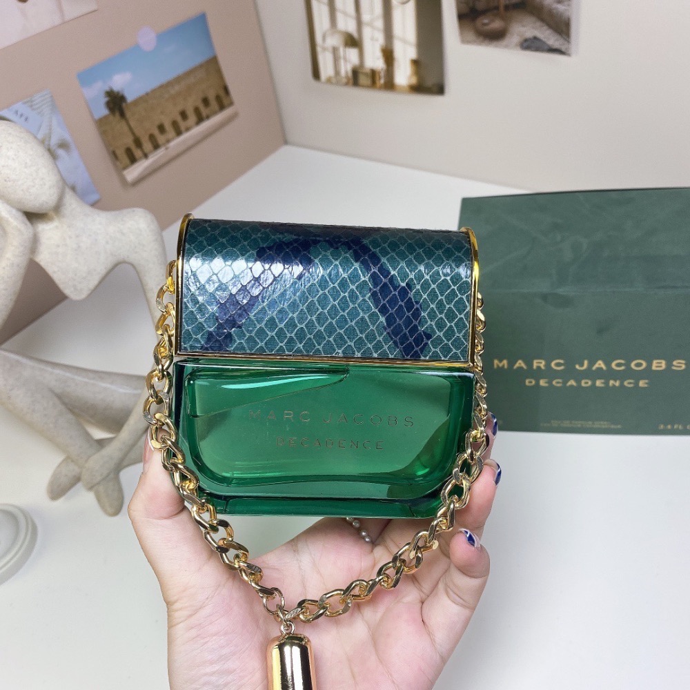馬克莫傑綠色妖嬈手袋墮落（頹廢）100ml  Marc Jacobs Decadence, 2015-細節圖2