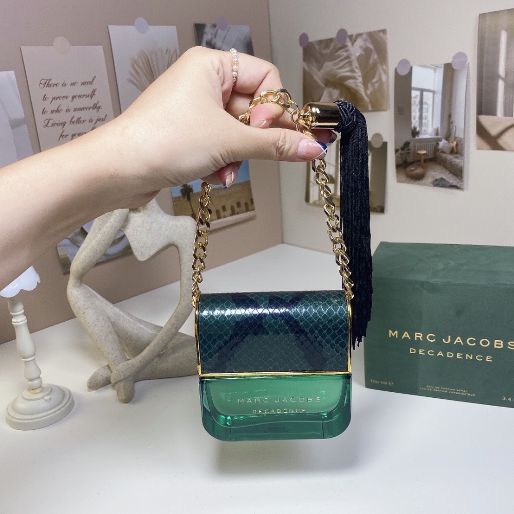 馬克莫傑綠色妖嬈手袋墮落（頹廢）100ml  Marc Jacobs Decadence, 2015-細節圖4