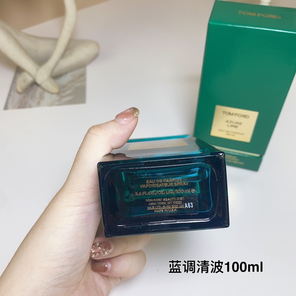 TF 湯姆福特2023新香 AZURE LIME 藍調清波（藍調酸橙) 中性香水100ml-細節圖3