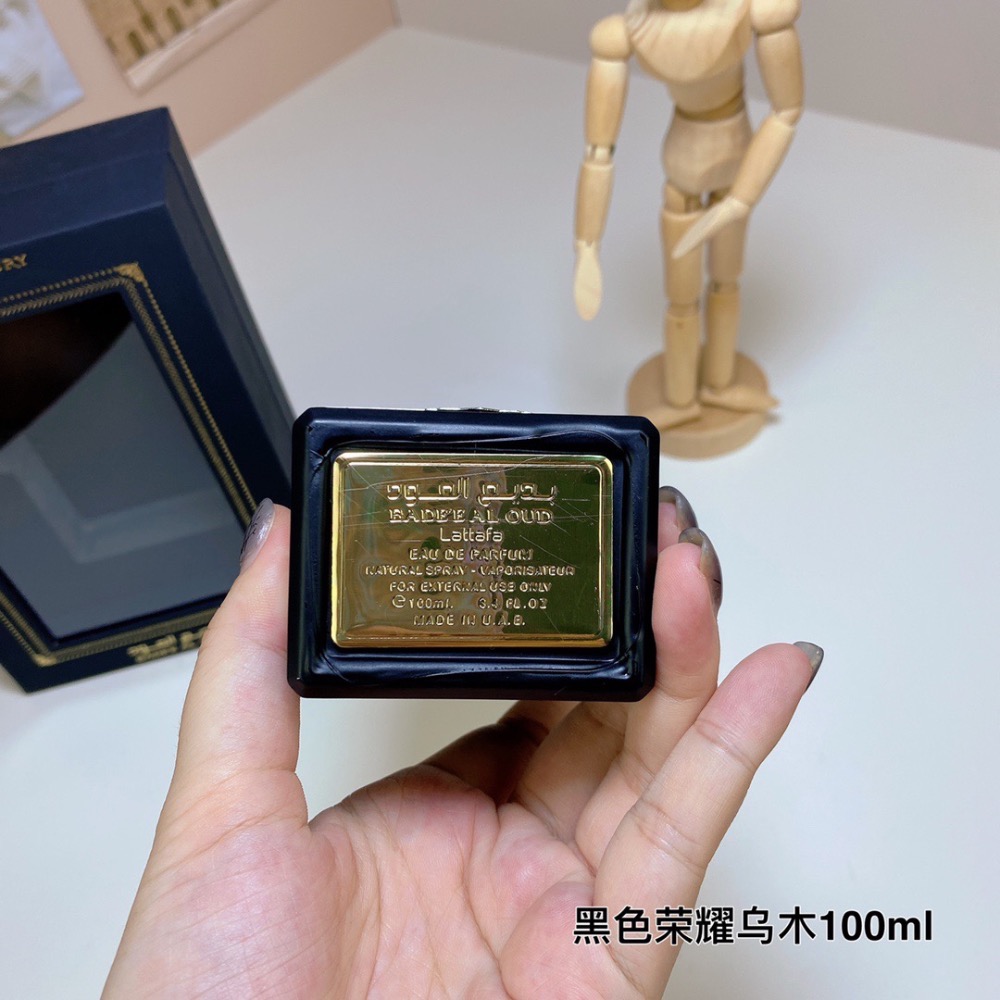拉塔法香氛黑色榮耀烏木100ml，Bade＇e Al Oud Oud for Gloryl-細節圖5